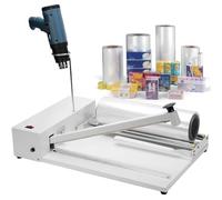 HSSMEUR Confezionatrice termoretraibile Commerciale,30 cm 45 cm 60 cm,sigillatrice a Caldo per Film per scatole di Libri Alimentari(30cm/11.8)