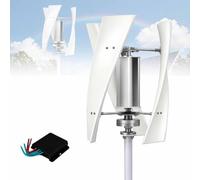 HSSTYLE Generatore eolico ad asse verticale 12000 W con levitazione magnetica, regolatore di carica 12 V/24 V/48 V per casa, illuminazione stradale, piccola fattoria e uso off-grid, 220 V