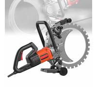 HSSTYLE Troncatrice per calcestruzzo con lama diamantata, a disco elettrico, per il taglio di pareti in cemento, 3000 giri/min, ideale per lavori di costruzione e ristrutturazione.