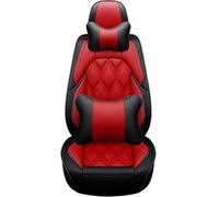 HSTBLEOO Coprisedili for auto Set completo universale for Nissan Qashqai J10 J11 Navara D22 Juke X-Trail Leaf Tiida Np300 Versa Murano Kicks Dualis Livina Accessori(Red luxury)