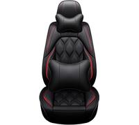 HSTBLEOO Coprisedili for auto Set completo universale for Nissan Qashqai J10 J11 Navara D22 Juke X-Trail Leaf Tiida Np300 Versa Murano Kicks Dualis Livina Accessori(Black Luxury)