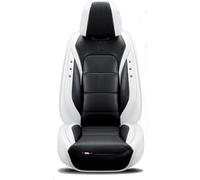 HSTBLEOO Coprisedili for auto universali, set completo di accessori for Nissan Navara D22 D40 S Np300(Black White,Standard)
