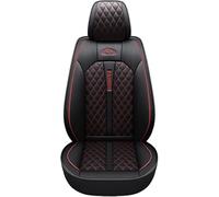 HSTBLEOO Coprisedili for auto universali, set completo di accessori for Nissan Pulsar Qashqai J10 J11 2011 2017 2018 Rogue Teana J31 J32 Terrano(Black Red Standard)