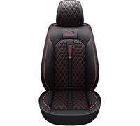 HSTBLEOO Coprisedili for auto universali, set completo di accessori for Nissan Pulsar Qashqai J10 J11 2011 2017 2018 Rogue Teana J31 J32 Terrano(Black Red Standard)