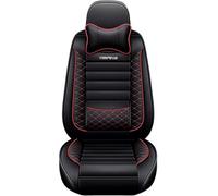 HSTBLEOO Coprisedili for auto universali, set completo di accessori for Nissan Qashqai J11 J10 Juke X Trail T32 Skoda Octavia Kodiaq A7 Rapid A5 Fabia(Black Red)