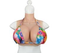 HSTBLEOO Forme del Seno in Silicone Realistico AH Coppa Tette finte Tette Trans Transgender Sissy Drag Queen Crossdresser Pettorali Cosplay(Color 3,CCUP)