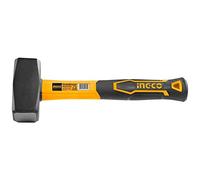 Mazza Martello da Muratore da 1 a 5 Kg. Mazzetta Testa Acciaio al carbonio Ingco