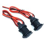Hsthe Sea 2 Pack presa accendisigari, spine impermeabili 12V per auto, moto, marine, ATV, camper, prese accendisigari, presa di corrente, presa di corrente