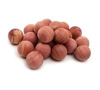 Hsthe Sea 20 palline di cedro naturale aromatiche in legno di cedro rosso, antitarme, deodorante per armadi, vestiti, cassetti, guardaroba, accessori deodoranti