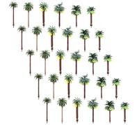 Hsthe Sea 30 Pezzi Alberi Modello Alberi Modello di Palma da Cocco, Alberi Modello Misto 8-13 cm per Modellino Trenino Architettura Ferroviaria Diorama Paesaggio Paesaggistico Fai da Te