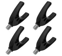 Hsthe Sea 4 Pezzi poggiacanna da Pesca poggiacanna poggiacanna M3/8 con Impugnatura di Testa, Supporto per Canna da Pesca a Forma di U per Tutti i portacanna Rod Pod e Bank Stick