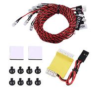 Hsthe Sea 8PCS Luci LED RC Kit luci RC Luci da Crociera Luci Lampeggianti per Elicottero RC Drone Quadcopter