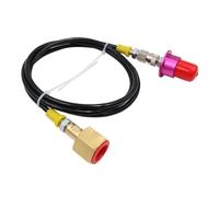 Hsthe Sea Adattatore a connessione Rapida per Cilindro, Adattatore per Tubo per Macchina per Soda, Adattatore per Tubo ad Alta Pressione da 1,5 m per Co2, Kit Tubo Compatibile Duo/Terra/Art