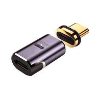 Hsthe Sea Adattatore Magnetico Type-C USB C USB4.0 PD 140W Supporto 8K@60hz 40Gbp/s Uscita Video