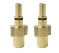 Hsthe Sea Adattatore per idropulitrice da 2 Pezzi, Adattatore da 1/4" Femmina a baionetta per Black & Decker, Bosch AQT, Baricus