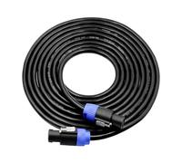 Hsthe Sea Cavo per Altoparlante Speakon per Speakon da 1 m Cavo Audio Speakon Maschio a Maschio per Altoparlante Break out Twist Lock per connettore DJ PA