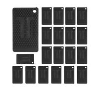 Hsthe Sea Cuscinetti livellanti per mobili da 20 Pezzi, Cuscinetti livellanti per tavoli in Gomma Flessibili, Cunei per mobili Impermeabili e Antiscivolo per Sale da pranz