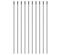 Hsthe Sea Elettrodi di tungsteno TIG, lantanio 2%, WL20 (Blu) elettrodi per Saldatura di tungsteno al lantanio, 1,6 mm x 150 mm, Confezione da 10 Pezzi