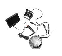Hsthe Sea Kit Telecamera per retromarcia AHD 1080P da 5 Pollici IPX68 Telecamera per Visione Notturna Impermeabile per Visione Notturna per furgoni, Auto, Camion
