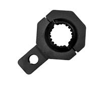 Hsthe Sea Supporto Universale per Lampada da Lavoro 2 Pezzi Supporto per Barra Luminosa da 19-32 mm Set ruotato di 360° per Barra di Protezione Fuoristrada Auto Camion (Nero)