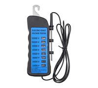 Hsthe Sea Tester di Tensione per Recinzione Elettrica 600-7000V Intervallo di Misura Rilevatore di Tensione Portatile per Attrezzature Agricole Bestiame