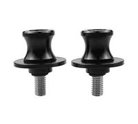 Hsthe Sea Viti per cavalletto per Moto 2 Pezzi Viti per cavalletto per Moto M8 Bobine per cavalletto per Braccio oscillante -Nero