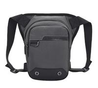 HSTWODE Marsupio da gamba moto uomo borsa da gamba tattica impermeabile multifunzionale marsupio sportivo marsupio grande capacità borsa gamba uomo per moto bicicletta escursionismo pesca, grigio,