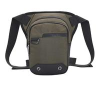 HSTWODE Marsupio da gamba moto uomo borsa da gamba tattica impermeabile multifunzionale marsupio sportivo marsupio grande capacità borsa gamba uomo per moto bicicletta escursionismo pesca, Verde.,