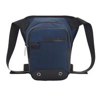 HSTWODE Marsupio da gamba moto uomo borsa da gamba tattica impermeabile multifunzionale marsupio sportivo marsupio grande capacità borsa gamba uomo per moto bicicletta escursionismo pesca, Blu.,