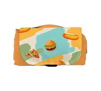 HSTWODE Mini borsa coperta da picnic portatile pieghevole impermeabile tappetino da seduta cartone animato stampa all'aperto tappeto da picnic (più modelli) (#7)