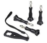 HSU 4Pcs Viti per GoPro, Viti per Videocamera con Lunghezza Estensione per GoPro con Media Mod o Custodia Impermeabile