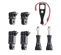 HSU Braccio di Estensione per GoPro, kit di Supporto Regolabile per Videocamere d'azione Hero 12/11/10/9/8/7/6/5/4/3