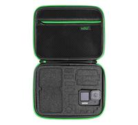 HSU Custodia per GoPro, interno in spugna compatibile con Hero 11/10/9/8/7/6/ 5/4/3+ e accessori (medio, modello B)