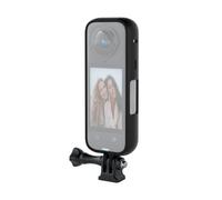 HSU Supporto per telaio Insta360 X4 Action Camera, custodia protettiva in plastica per Insta360 X4 con accessori per adattatore treppiede