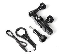 HSU Supporto snodo sferico per GoPro, braccio di estensione a 360° e chiave inglese in lega di alluminio per fotocamere Hero 12/11/10/9/8/7/6/5/4/3 Action