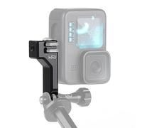 HSU Supporto Verticale a 90° per Fotocamera d'Azione GoPro, Adattatore Treppiede in Alluminio per Videocamere Hero 12/11/10/9/8/7/6/5/4/3