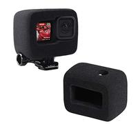 HSU Windslayer Cover per GoPro Hero 9 Nero, Windslayer Cover Housing Frame Case, Video Noise Reduction Accessori (confezione da 2)