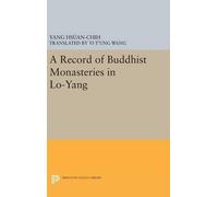 Hsüan-chih Yang A Record of Buddhist Monasteries in Lo-Yang (Copertina rigida)