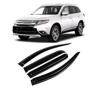 HSUF Deflettori per Mitsubishi per Outlander 2014-2020, Visiera Parasole, deflettore, Protezione Antivento e Pioggia, tendalino, Copertura per tettoia