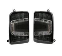 HSUF Fanale Posteriore Luci Posteriori A LED Impermeabili Per Lada Niva Modificate, Rosse E Nere, Ricambi Accessori Per Automobili Di Prima Generazione Luci Posteriori(Nero)