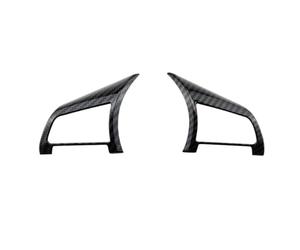 HSUF Interni Auto Adesivi per pomello Interruttore Pannello Volante Auto per Nissan per Juke 2018 2019 2020 2021 Accessori(2PS)