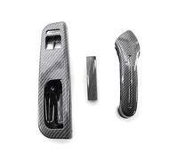 HSUF Interno Maniglie della Porta 3 Pezzi Copertura per Interruttore Maniglia per Porta Auto per VW per Golf 4 1999-06 per Passat 97-05 per Bora 99-01