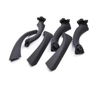 HSUF Interno Maniglie della Porta 6 Pz/Set LHD Auto Maniglia Interna della Copertura della Porta per BMW Serie 3 E90 E91 E92 318 320 2004-2009 2010 2011 LHD(Nero)