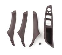HSUF Interno Maniglie della Porta Kit Maniglia per Porta Pannello bracciolo per Interni Auto, 4 Pezzi, per BMW F10 F11 Serie 5 2010-2016