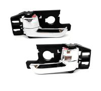 HSUF Interno Maniglie della Porta Maniglia per Porta Interna Auto Maniglie Interne cromate Interne per Kia per Sportage 2005-2010(Sinistra e Destra)