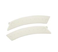HSUF Interno Maniglie della Porta Rivestimento del bracciolo della Copertura della Maniglia della Porta Interna dell'auto per VW(2 x Left Right-Beige)