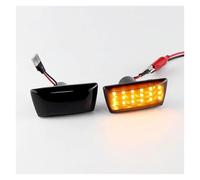 HSUF Segnale Svolta 2 pz Indicatore Laterale Dinamico LED Ripetitore di Direzione Luce Per Chevy Per Aveo Per T300 Per Cruze Per Orlando Luce Emergenza(Smoked Dynamic)