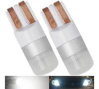 HSUN T10 194 175 168 12961 W5W lampadine LED, estremamente luminose per indicatore laterale auto 12 V 28 V, luci a cupola interne, confezione da 2, 6000 K, bianco