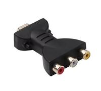 Hsupez Cavo adattatore HDMI a 3RCA, adattatore AV Composite Video Audio Adapter Rosso Bianco Giallo Interfaccia Passiva Adattatore