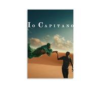 HSUREWTRK Io Capitano Movie 2 poster estetici da parete su tela, decorazione artistica da parete vintage, per soggiorno, camera da letto, camera da letto, 40 x 60 cm, senza cornice, stile